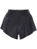 RTA short ample en cuir - Noir - thumbnail