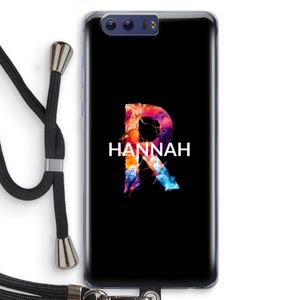 Abstract Spectrum: Honor 9 Transparant Hoesje met koord