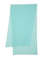 Alberta Ferretti foulard en soie - Vert