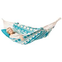 Hangmat Eénpersoons 'Ibiza' Harbour - Blauw - Colombiaanse - 120 kg - Luilak