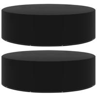 Tuinmeubelhoezen 2 st met 10 oogjes 325x90 cm