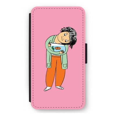 Visknuffel: iPhone 12 mini Flip Hoesje