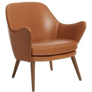 Warm Nordic Dwell leer fauteuil Camel, Silk 0250