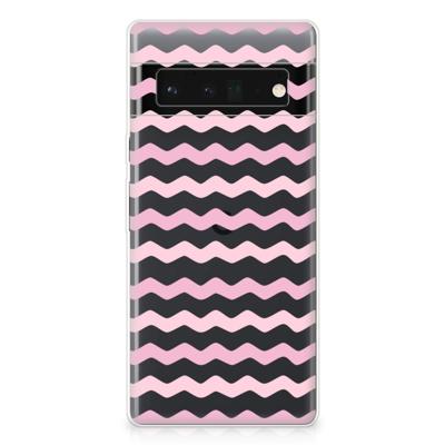 Google Pixel 6 Pro | TPU bumper | Waves Roze