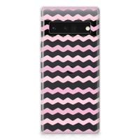 Google Pixel 6 Pro | TPU bumper | Waves Roze