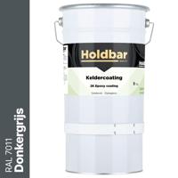 Holdbar Keldercoating Donkergrijs (RAL 7011) 5 kg