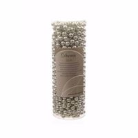 Kerst zilveren kralenslinger Mystic Christmas 10 mtr