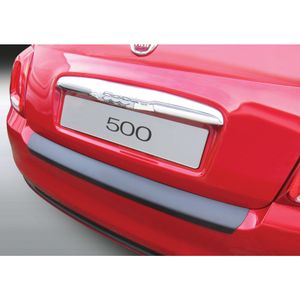 Bumper beschermer passend voor Fiat 500 7/2015- zwart GRRBP914