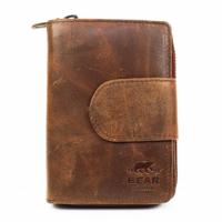 Bear Design Dames Portemonnee Cow Lavato Cognac