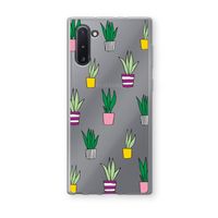 Sanseveria: Samsung Galaxy Note 10 Transparant Hoesje