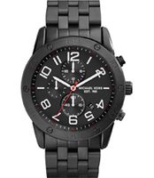 Horlogeband Michael Kors MK8350 Staal Zwart 24mm - thumbnail