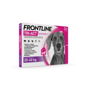 Frontline Tri-Act Spot-on anti-parasiet hond L / 20 - 40 kg 3 pipetten