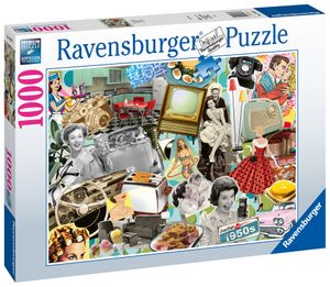 Ravensburger puzzel 1000 stukjes de jaren 50