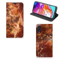 Samsung Galaxy A70 | Standcase | Marmer Bruin
