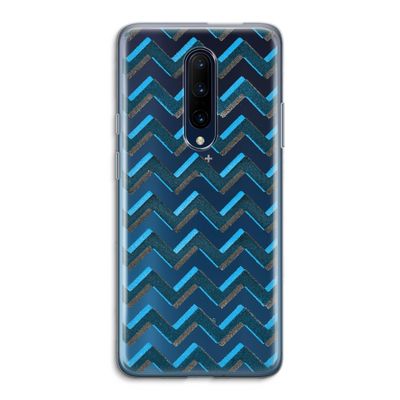 Onderbroken lijn: OnePlus 7 Pro Transparant Hoesje