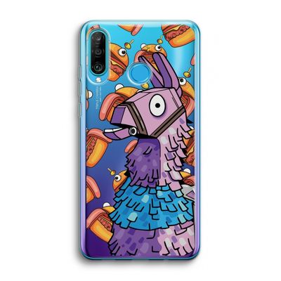 Loot Burger: Huawei P30 Lite Transparant Hoesje