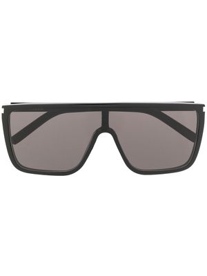 Saint Laurent Eyewear lunettes de soleil à monture oversize - Noir