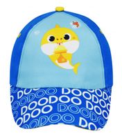 Pinkfong pet Baby Shark junior polyester blauw/wit mt 50 - thumbnail