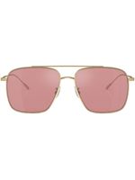 Oliver Peoples lunettes de soleil Dresner à monture pilote - Or