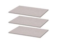 Legplank MINOTOR 90x52 cm natuurlijk linnen (lot van 3)