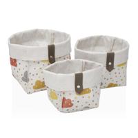 Mand Versa Textiel 10 x 10 x 10 cm 14 x 14 x 14 cm 12 x 12 x 12 cm