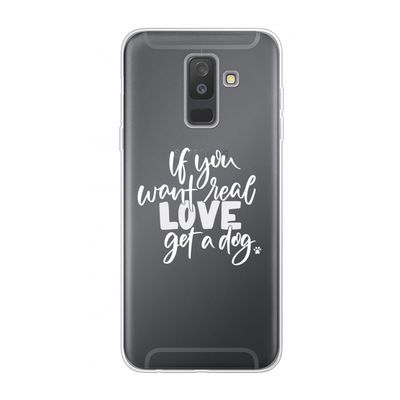 Partner in crime: Samsung Galaxy A6 Plus (2018) Transparant Hoesje