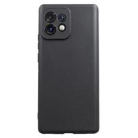 Motorola Edge 40 Pro/Moto X40 Anti-Vingerafdruk Mat TPU Hoesje - Zwart