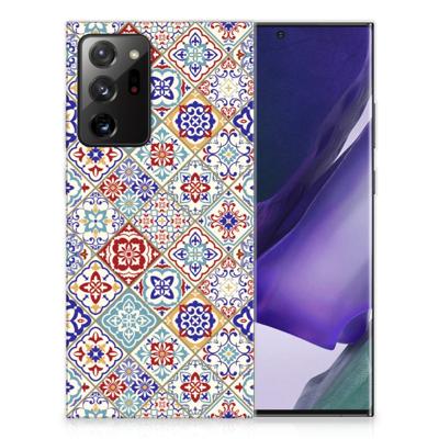 Samsung Galaxy Note20 Ultra | TPU | Siliconen hoesje | Tiles Color