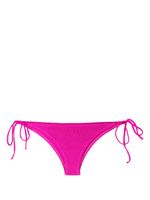 MC2 Saint Barth bas de bikini à patch logo - Rose