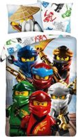 Lego Ninjago dekbedovertrek ninjago 140 x 200 cm - Katoen - 70 x 90 cm