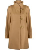 Fay duffle-coat Romantic à simple boutonnage - Marron - thumbnail