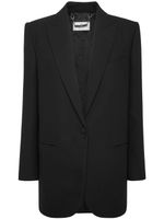 Philipp Plein peaked-lapels single-breasted blazer - Noir