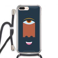 Mono M: iPhone 7 PLUS Transparant Hoesje met koord