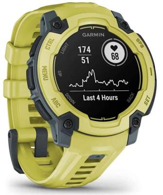 Garmin Instinct E 2,29 cm (0.9") MIP 45 mm Digitaal 176 x 176 Pixels Limoen GPS
