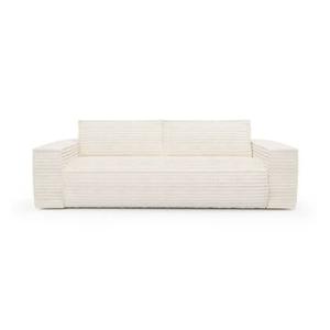 SIA Home 4-zitsslaapbank Joan ribstof met dunlopillo matras