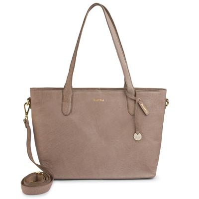 Bag2Bag Handtas/Schoudertas 15&apos;&apos; Paris Grijs/Taupe