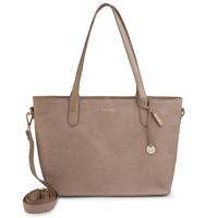 Bag2Bag Handtas/Schoudertas 15&apos;&apos; Paris Grijs/Taupe