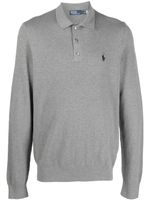 Polo Ralph Lauren polo en coton à logo brodé - Gris