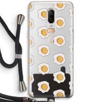 Bacon to my eggs #1: OnePlus 6 Transparant Hoesje met koord