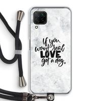 Partner in crime: Huawei P40 Lite Transparant Hoesje met koord