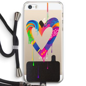 Melts My Heart: iPhone 5 / 5S / SE Transparant Hoesje met koord