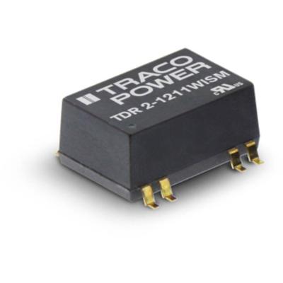 TracoPower TDR 2-2411WISM DC/DC-converter, SMD 24 V/DC 5 V/DC 400 mA 2 W Aantal uitgangen: 1 x Inhoud 1 stuk(s)