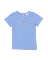 HEMA Baby T-shirt rib blauw (blauw)