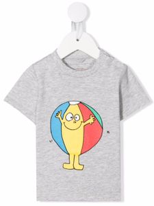 Stella McCartney Kids t-shirt Beachball imprimé - Gris