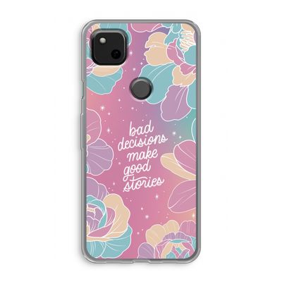 Good stories: Google Pixel 4a Transparant Hoesje