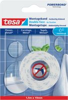 Tesa Powerbond montagetape Waterproof, 19 mm x 1,5 m