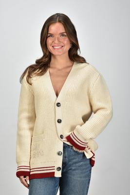 Ami Paris vest UKC168.KN0068 white cream