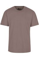 TRIGEMA Slim Fit T-Shirt ronde hals kameel, Effen - thumbnail