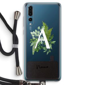 Green Brush: Huawei P20 Pro Transparant Hoesje met koord