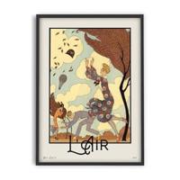 PSTR studio - Vintage George Barbier Art - L' Air - thumbnail